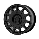 MOTEGI MR139 Satin Black 7.5x17 5x100 ET40 CB72.6 Must