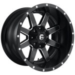 FUEL UTV FV538 MATTE BLACK MILLED 7x24 4x137 ET13 CB110.1 Must