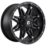 FUEL 1PC FC531 MATTE BLACK 9x17 ET-12 CB87.1 Must