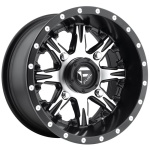 FUEL UTV FV541 MATTE BLACK MACHINED 7x14 4x110 ET13 CB79.3 Must