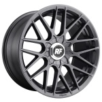 ROTIFORM 1PC RC141 MATTE ANTHRACITE 10x19 ET40 CB72.56 Hall / Hõbedane