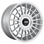 ROTIFORM 1PC RC143 GLOSS SILVER 8x17 ET40 CB70.1 Hall / Hõbedane