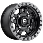 FUEL 1PC FC557 MATTE BLACK GUN METAL RING 8.5x17 5x127 ET-6 CB78.1 Must