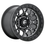 FUEL UTV FV919 MATTE GUN METAL BLACK BEAD RING 10x15 4x137 ET0 CB110.1 Must