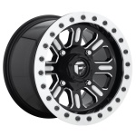 FUEL UTV FV910 GLOSS BLACK MILLED 7x15 4x156 ET38 CB132 Must