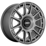 ROTIFORM 1PC RC158 MATTE ANTHRACITE 10.5x20 ET40 CB72.5 Hall / Hõbedane