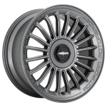 ROTIFORM 1PC RC160 MATTE ANTHRACITE 8.5x19 ET35 CB72.5 Hall / Hõbedane