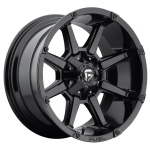 FUEL 1PC FC575 GLOSS BLACK 10x20 8x165.1 ET-12 CB125.1 Must