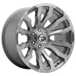 FUEL 1PC FC693 BRUSHED GUN METAL TINTED CLEAR 8.25x20 8x200 ET105 CB142 Hall / Hõbedane