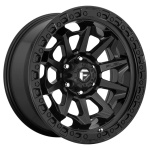 FUEL 1PC FC694 MATTE BLACK 8.5x17 6x114.3 ET14 CB66.32 Must
