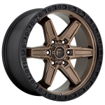 FUEL 1PC FC699 MATTE BRONZE BLACK BEAD RING 9x17 6x139.7 ET-12 CB106.1 Kuldne / Pronks