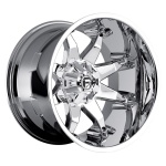 FUEL 1PC FC508 CHROME PLATED 9x20 ET-12 CB106.1 Kroom / Poleeritud