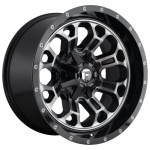 FUEL 1PC FC561 GLOSS MACHINED DOUBLE DARK TINT 9x20 ET1 CB106.1 Must