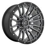 FUEL 1PC FC680 MATTE GUN METAL BLACK BEAD RING 12x22 8x165.1 ET-44 CB125.1 Hall / Hõbedane