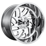FUEL 1PC FC609 CHROME PLATED 12x22 8x170 ET-43 CB125.1 Kroom / Poleeritud