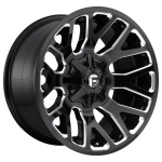 FUEL 1PC FC623 GLOSS BLACK MILLED 9x20 ET20 CB106.1 Must