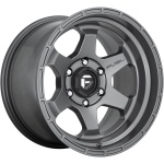 FUEL 1PC FC665 MATTE GUN METAL 9x17 6x139.7 ET1 CB106.1 Hall / Hõbedane