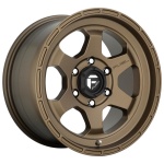 FUEL 1PC FC666 MATTE BRONZE 9x17 6x139.7 ET20 CB106.1 Kuldne / Pronks