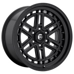 FUEL 1PC FC667 MATTE BLACK 9x17 6x139.7 ET1 CB106.1 Must