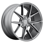 NICHE 1PC NC116 MATTE GUN METAL 8.5x19 5x112 ET42 CB66.5 Hall / Hõbedane