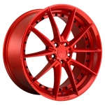 NICHE 1PC NC213 CANDY RED 10.5x20 5x114.3 ET40 CB72.56 Red