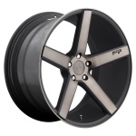 NICHE 1PC NC134 MATTE BLACK MACHINED 8.5x20 5x108 ET40 CB63.4 Must