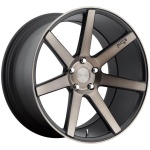 NICHE 1PC NC150 MATTE BLACK MACHINED 8.5x19 5x112 ET34 CB66.5 Must