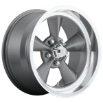 US MAG 1PC UC102 MATTE GUN METAL 7x17 5x120.65 ET1 CB72.56 Hall / Hõbedane
