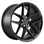 ROTIFORM 1PC RC134 MATTE BLACK 8.5x18 5x112 ET45 CB66.5 Must