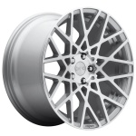 ROTIFORM 1PC RC110 GLOSS SILVER MACHINED 8.5x18 5x112 ET35 CB66.5 Hall / Hõbedane