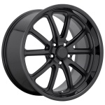 US MAG 1PC UC123 GLOSS BLACK MATTE BLACK 10x20 5x120 ET35 CB72.56 Must