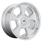 US MAG 1PC UC126 CHROME PLATED 9.5x20 6x139.7 ET1 CB91 Kroom / Poleeritud