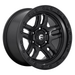FUEL 1PC FC700 MATTE BLACK 9x17 5x127 ET1 CB71.5 Must