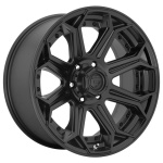 FUEL 1PC FC706 MATTE BLACK 9x20 6x139.7 ET1 CB106.1 Must