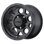 KMC KM522 Matte Black 9x15 5x114.3 ET-12 CB83.5 Must