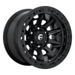 FUEL 1PC FC114 MATTE BLACK 9x17 5x127 ET-15 CB71.5 Must