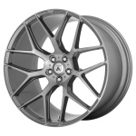 ASANTI BLACK AB27 Titanium Brushed 9x22 5x112 ET32 CB72.6 Hall / Hõbedane