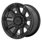 XD SERIES BY KMC WHEELS XD852 Satin Black 10x20 ET-18 CB78.1 Must