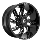 FUEL 1PC FC747 Gloss Black Milled 10x20 8x170 ET-18 CB125.1 Must