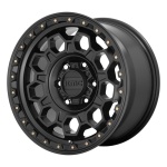 KMC KM545 Satin Black 9x17 6x135 ET18 CB87.1 Must