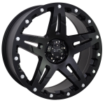DIRT A.T D66 Flatblack. 9x17 6x139.7 ET25 CB106.1 Must
