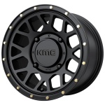 KMC ATV KS135 Satin Black 6x15 4x137 ET38 CB112 Must