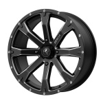 MSA OFFROAD WHEELS MA42 Satin Black Milled 7x14 4x137 ET10 CB112 Must