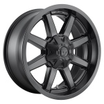 FUEL 1PC FC436 SATIN BLACK 9x18 8x165.1 ET-12 CB125.1 Must