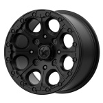 MSA OFFROAD WHEELS MA44 Satin Black 7x15 4x110 ET25 CB86 Must