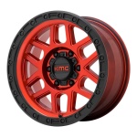 KMC KM544 Candy Red With Black Lip 9x20 5x150 ET25 CB110.5 Red