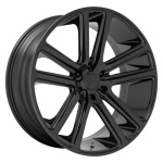 DUB 1PC DC256 Gloss Black 10x26 5x127 ET10 CB78 Must