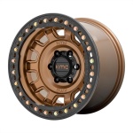 KMC KM236 Matte Bronze 9x17 5x127 ET-38 CB71.5 Kuldne / Pronks