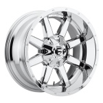 FUEL 1PC D536 MAVERICK CHROME PLATED 8.25x20 10x225 ET105 CB170.1 Kroom / Poleeritud