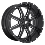 FUEL 1PC D610 MAVERICK GLOSS BLACK MILLED 8.5x17 ET25 CB71.5 Must
